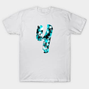 Paint Splash Letter Y T-Shirt